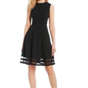 NWT Calvin Klein Illusion Mesh Dress